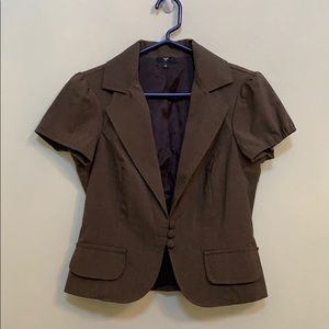Nordstrom BP Short sleeve brown blazer
